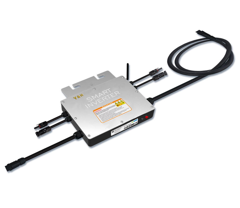 Hamgeek Micro Grid Tie Inverter, 400W Wechselrichter Solar Micro  Wechselrichter, IP65 wasserdichte WiFi Steuerung, Automatische  Identifikation AC