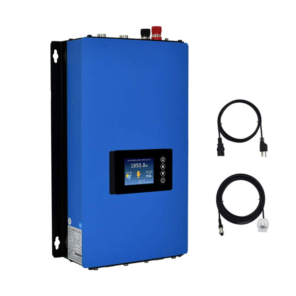 1000Watt 26-60V DC to 110V/240V AC Auto Solar Grid Tie Inverter with Power Limiter Sensor