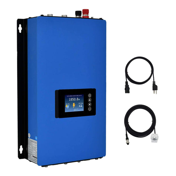 2000W DC45-90V to AC190V-260V Grid Tie Inverter with Power Limiter Sensor