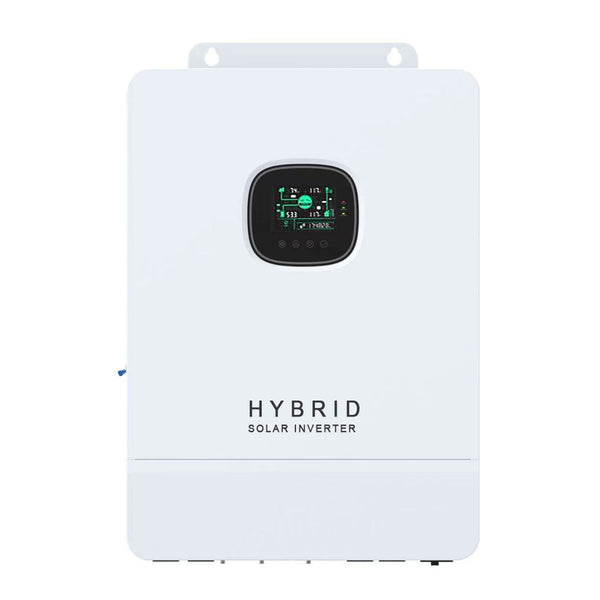 Inversor híbrido solar de fase dividida de 10 KW, 110/240 V CA, 48 V CC, compatible con 6 unidades en paralelo